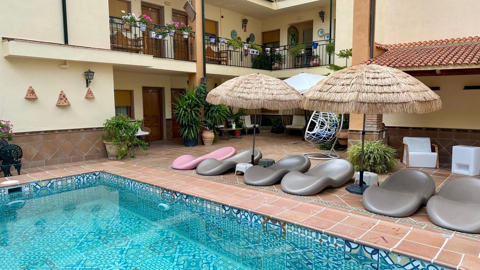 Hotel El Curro Burunchel Buitenkant foto